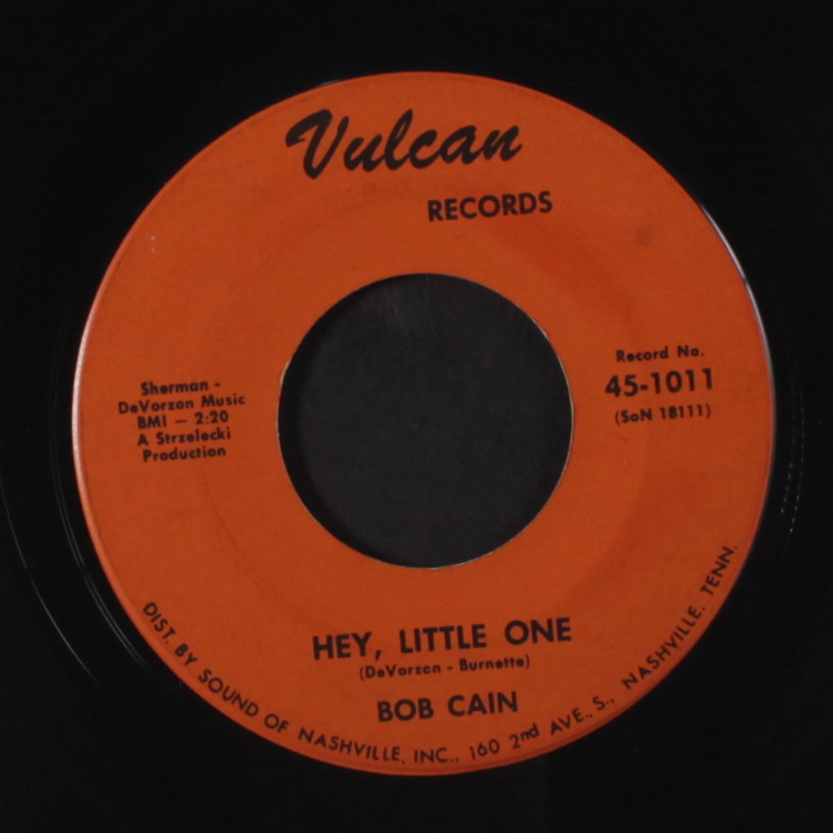 hey, little one / chance of a lifetime by BOB CAIN