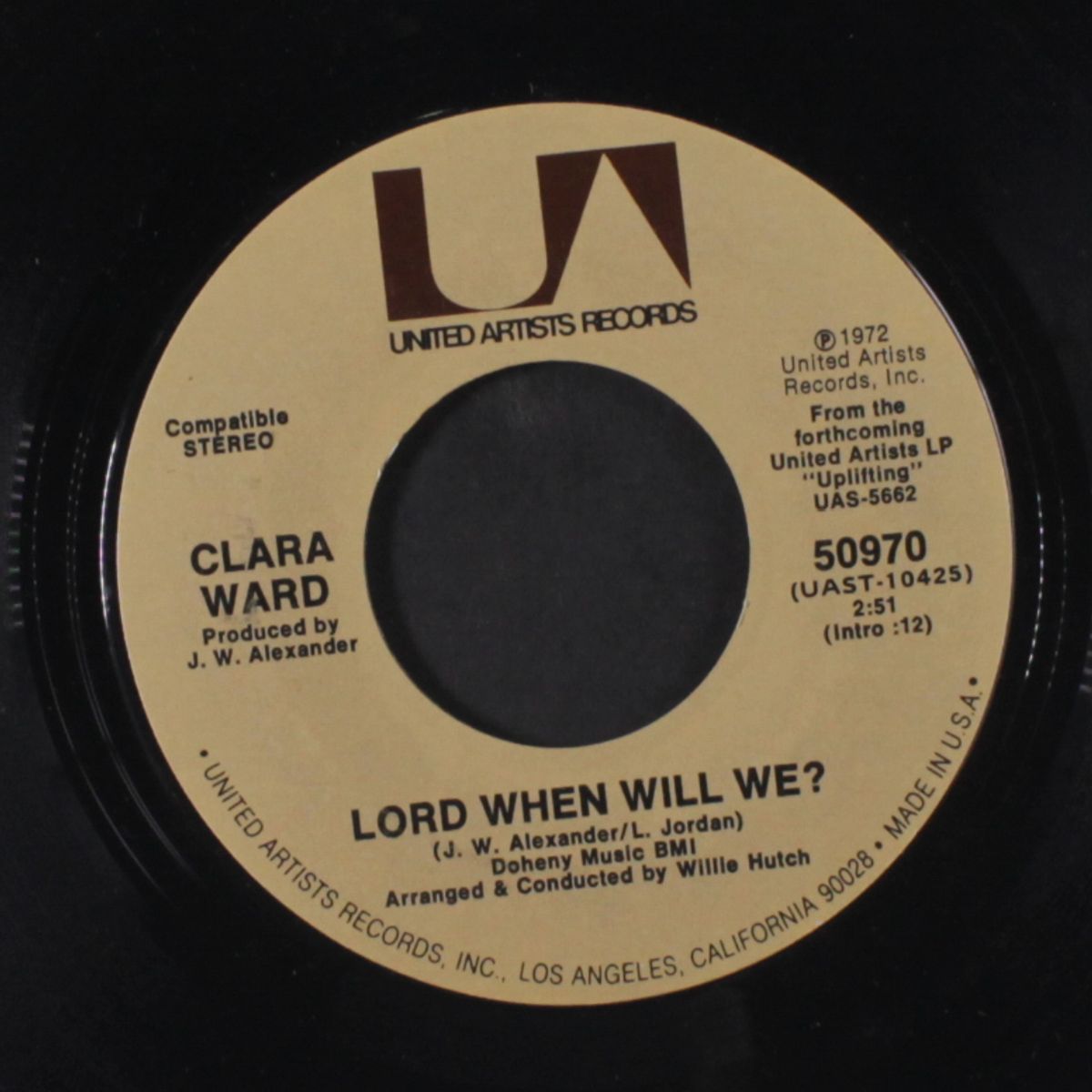 i thank you / lord when will we by CLARA WARD