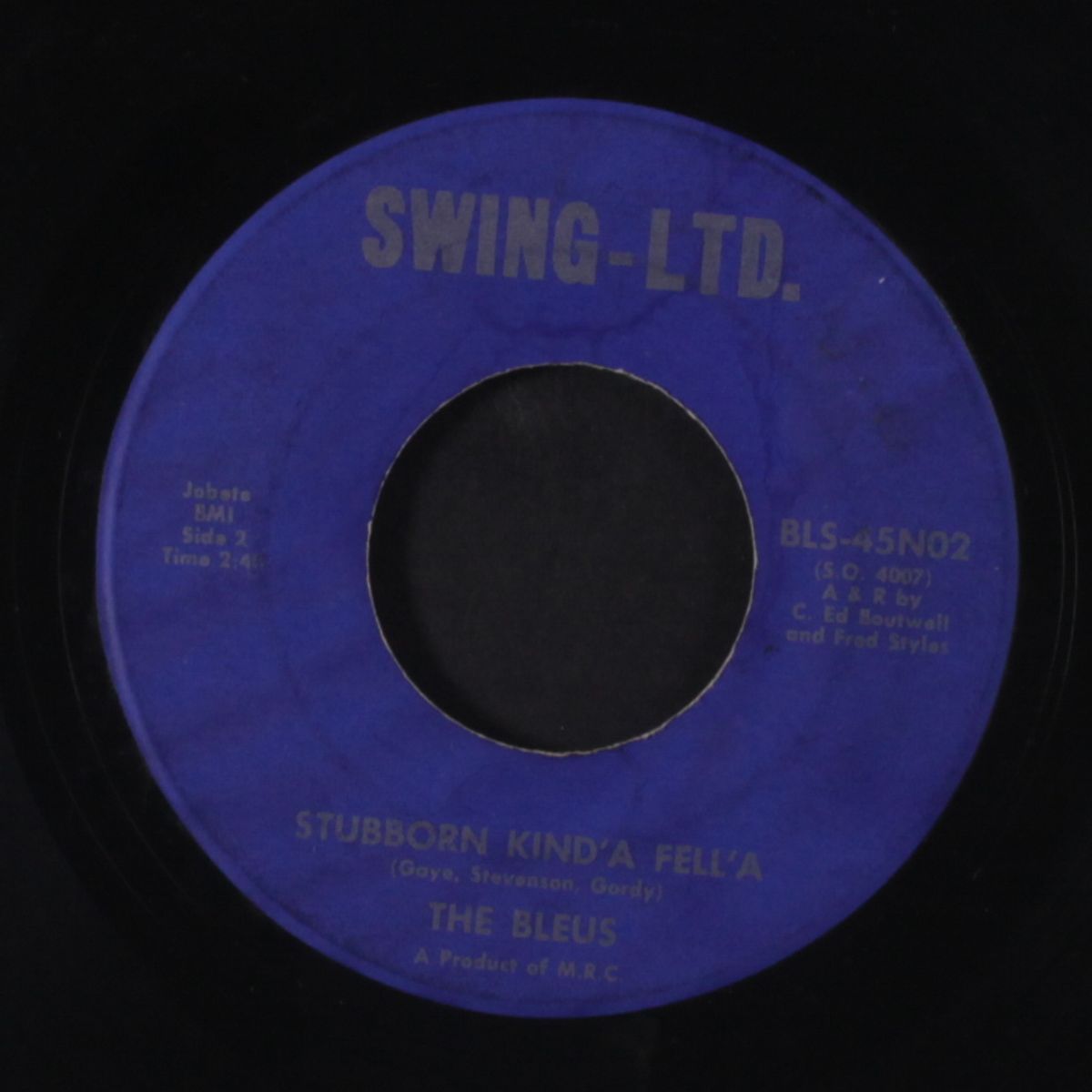 stubborn kind'a fell'a / it's all right by BLEUS
