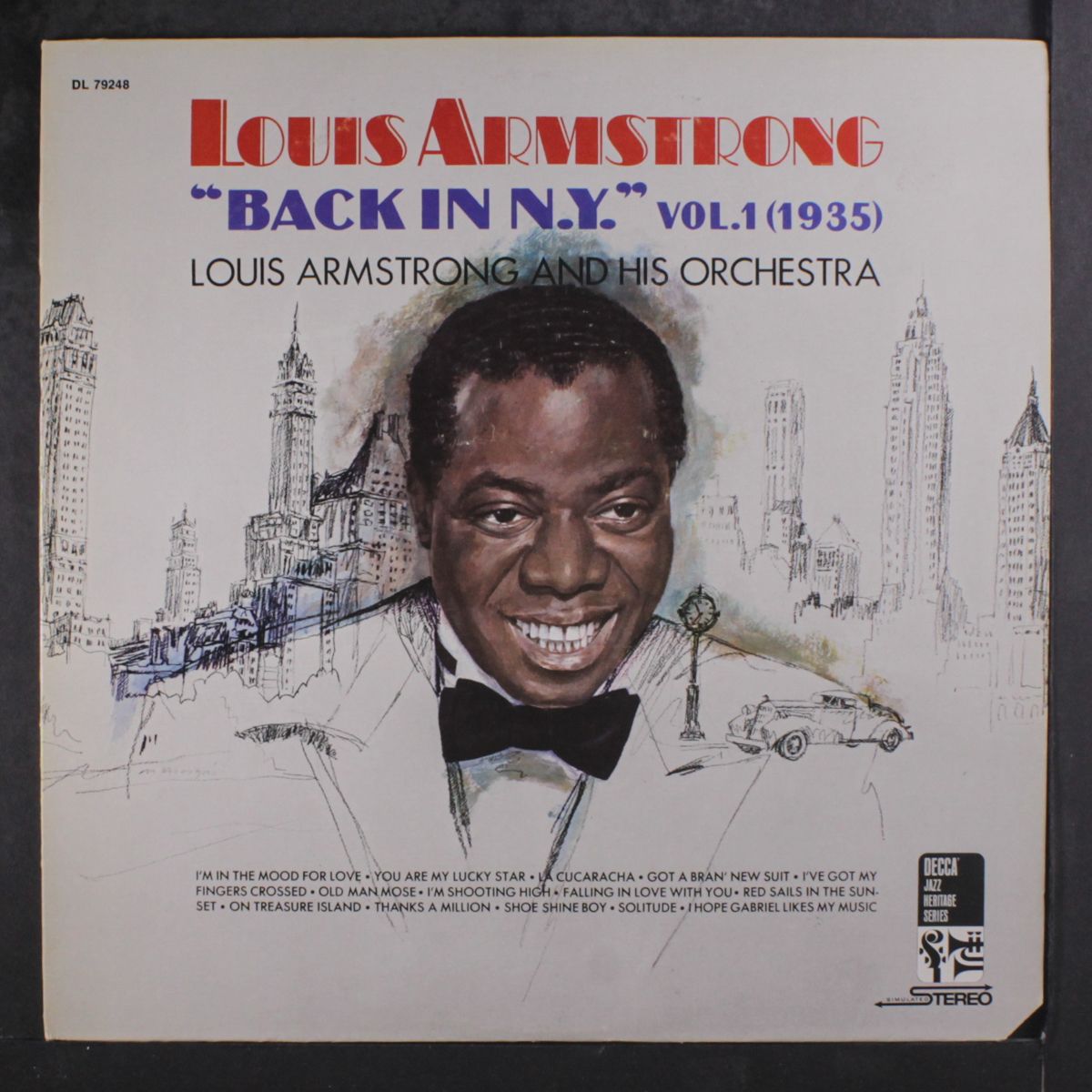back in n.y., vol. 1 1935 by LOUIS ARMSTRONG