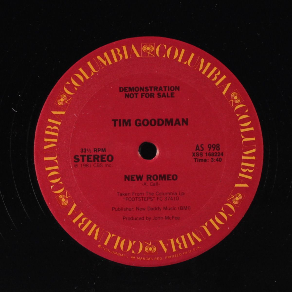 new romeo / same by TIM GOODMAN