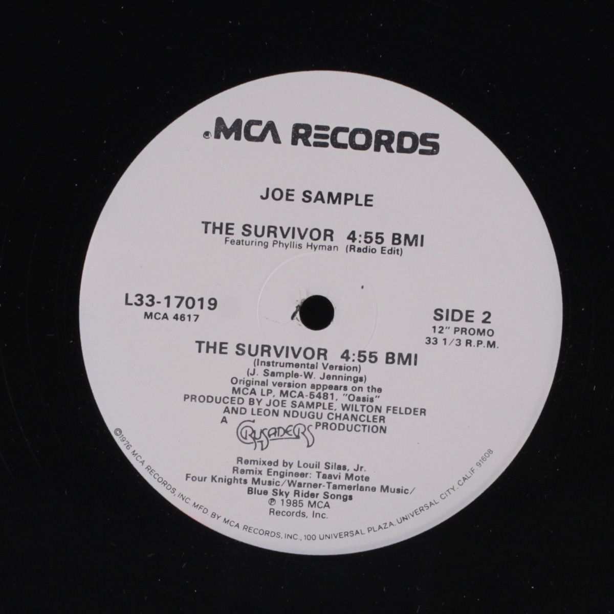 the survivor by JOE SAMPLE