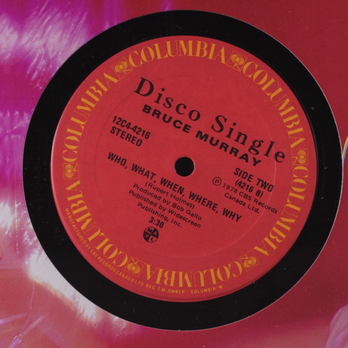 in the still of the night / who, what, when, where, why by BRUCE MURRAY