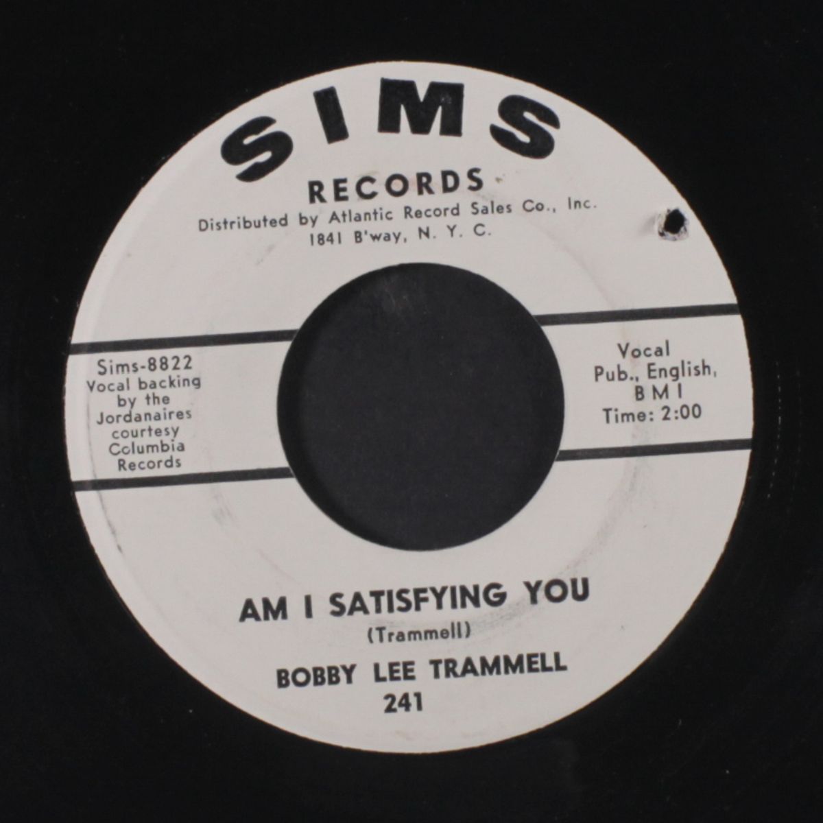 i tried / am i satisfying you by BOBBY LEE TRAMMELL