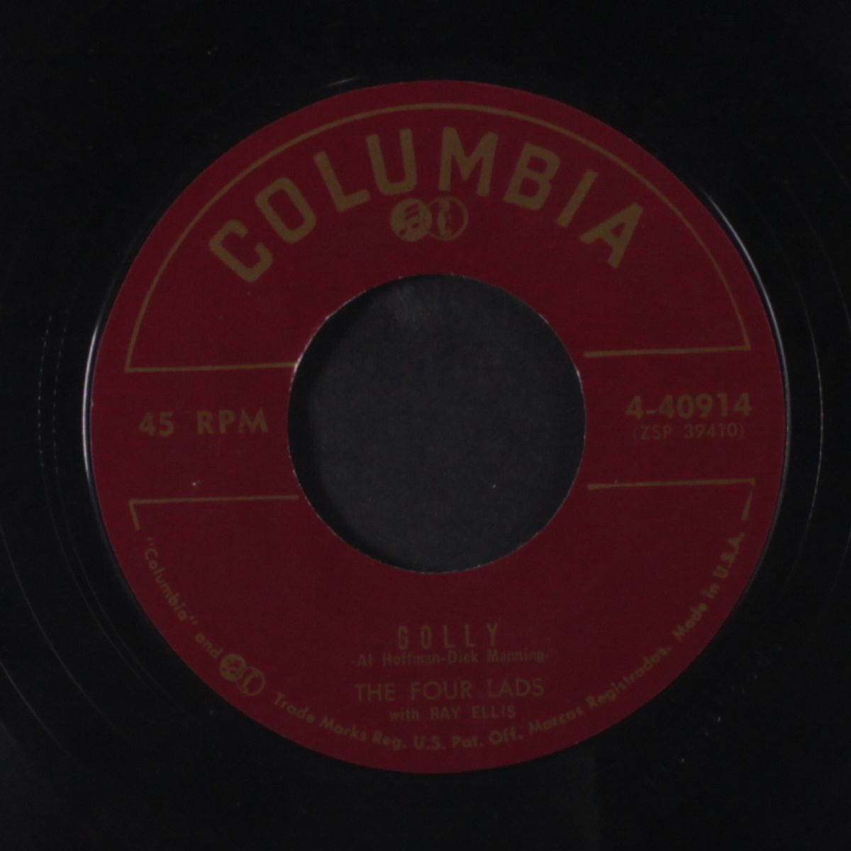 i just don't know / golly by FOUR LADS