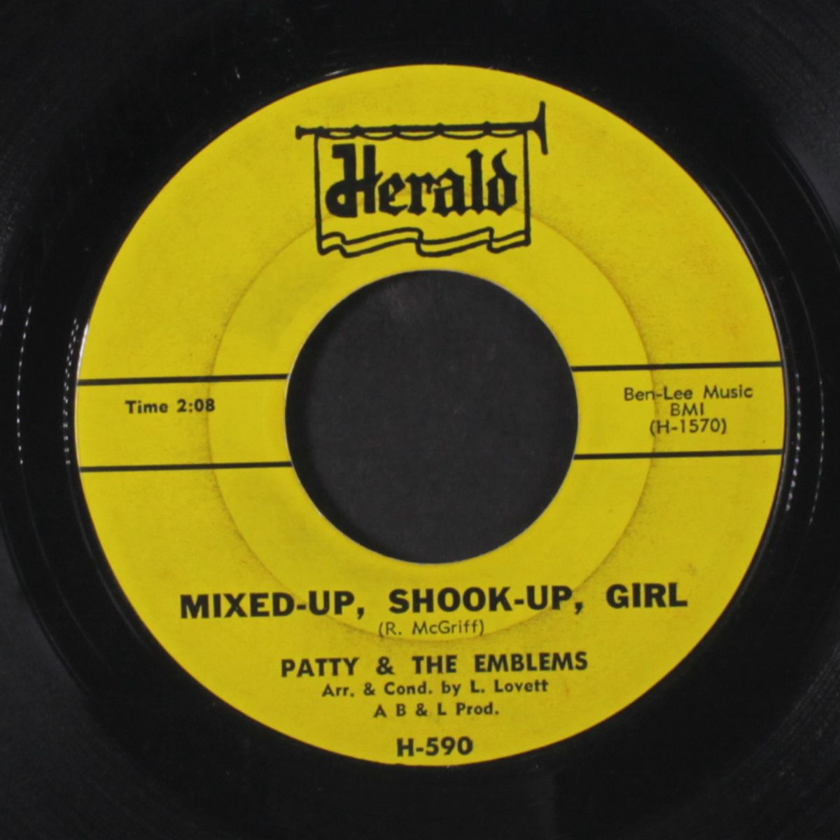 mixed-up, shook-up, girl / ordinary guy by PATTY & EMBLEMS