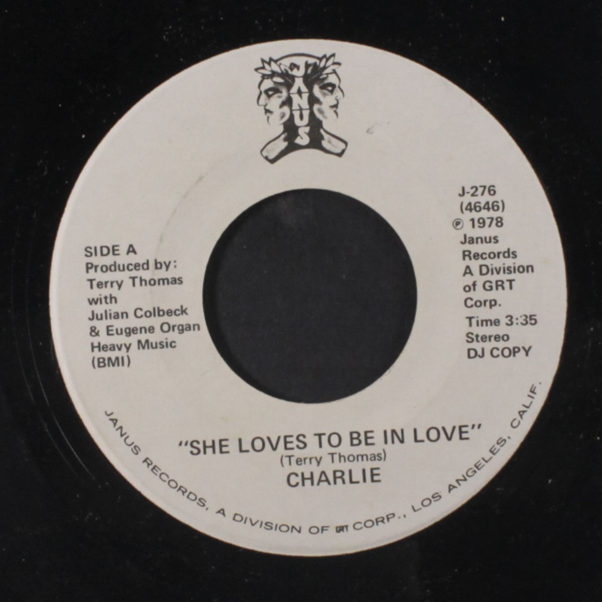 she loves to be in love by CHARLIE