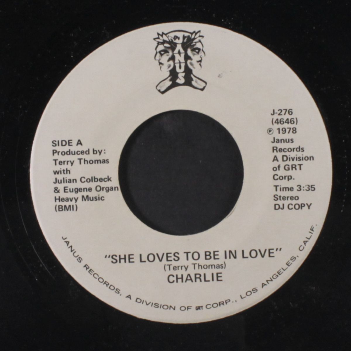 she loves to be in love by CHARLIE