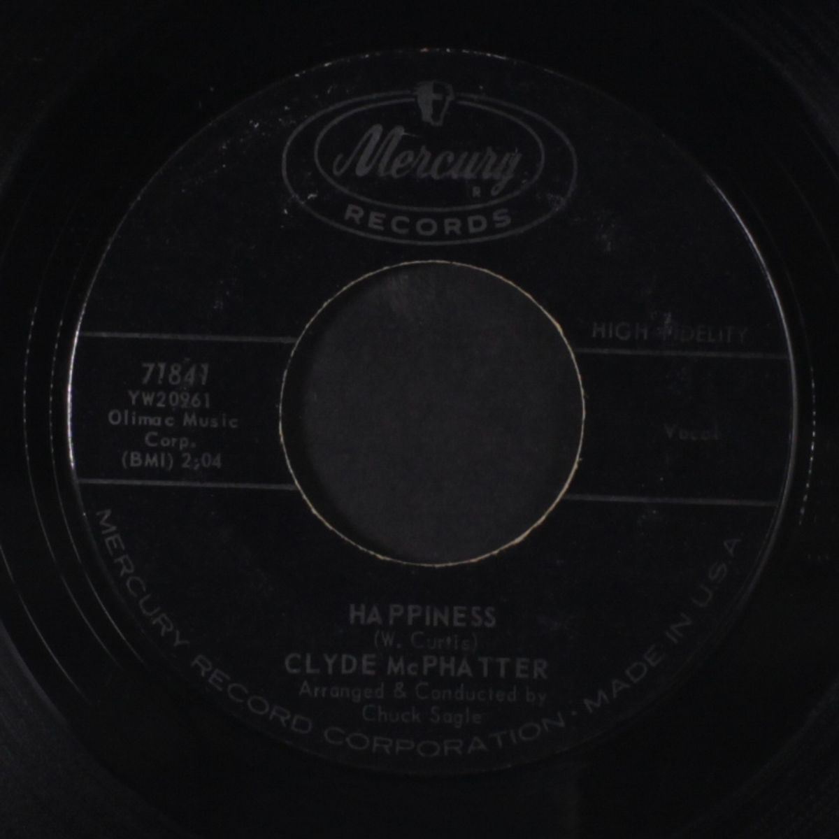i never knew / happiness by CLYDE MCPHATTER