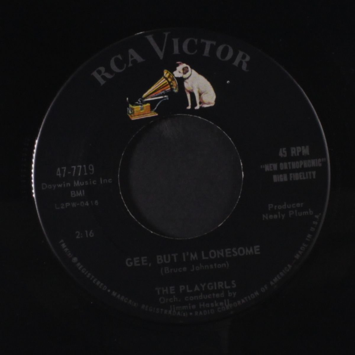 gee, but i'm lonesome / sugar beat by PLAYGIRLS