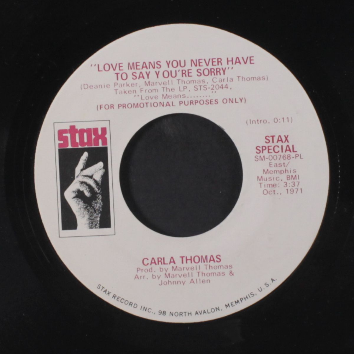 love means you never have to say you're sorry / daughter, you're still your daddy's child by CARLA THOMAS