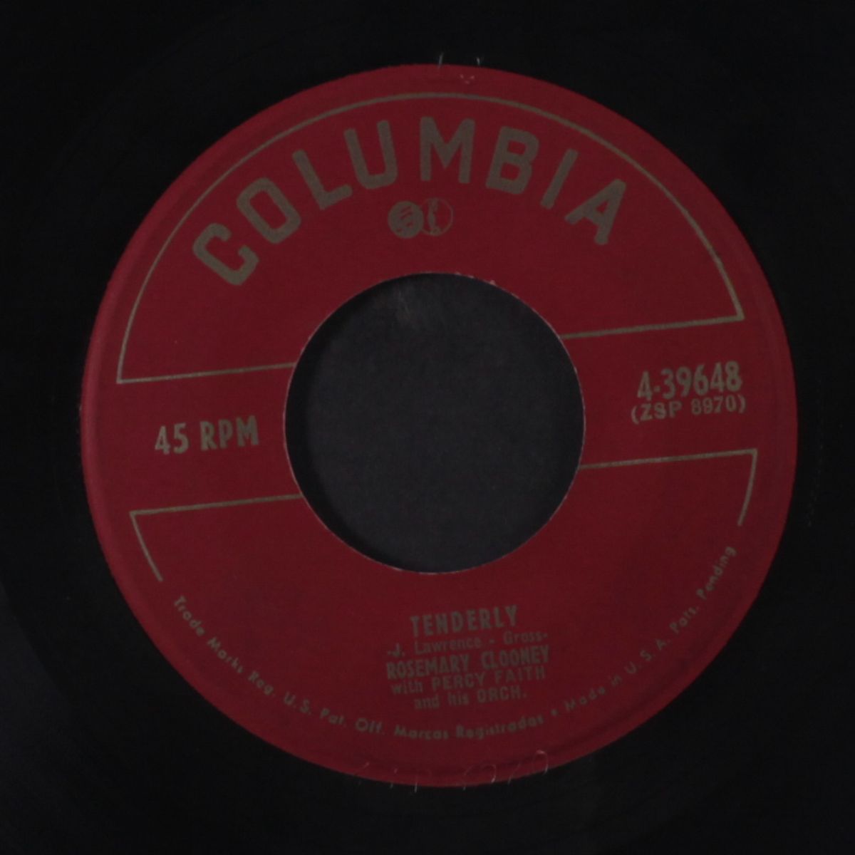 did anyone call / tenderly by ROSEMARY CLOONEY