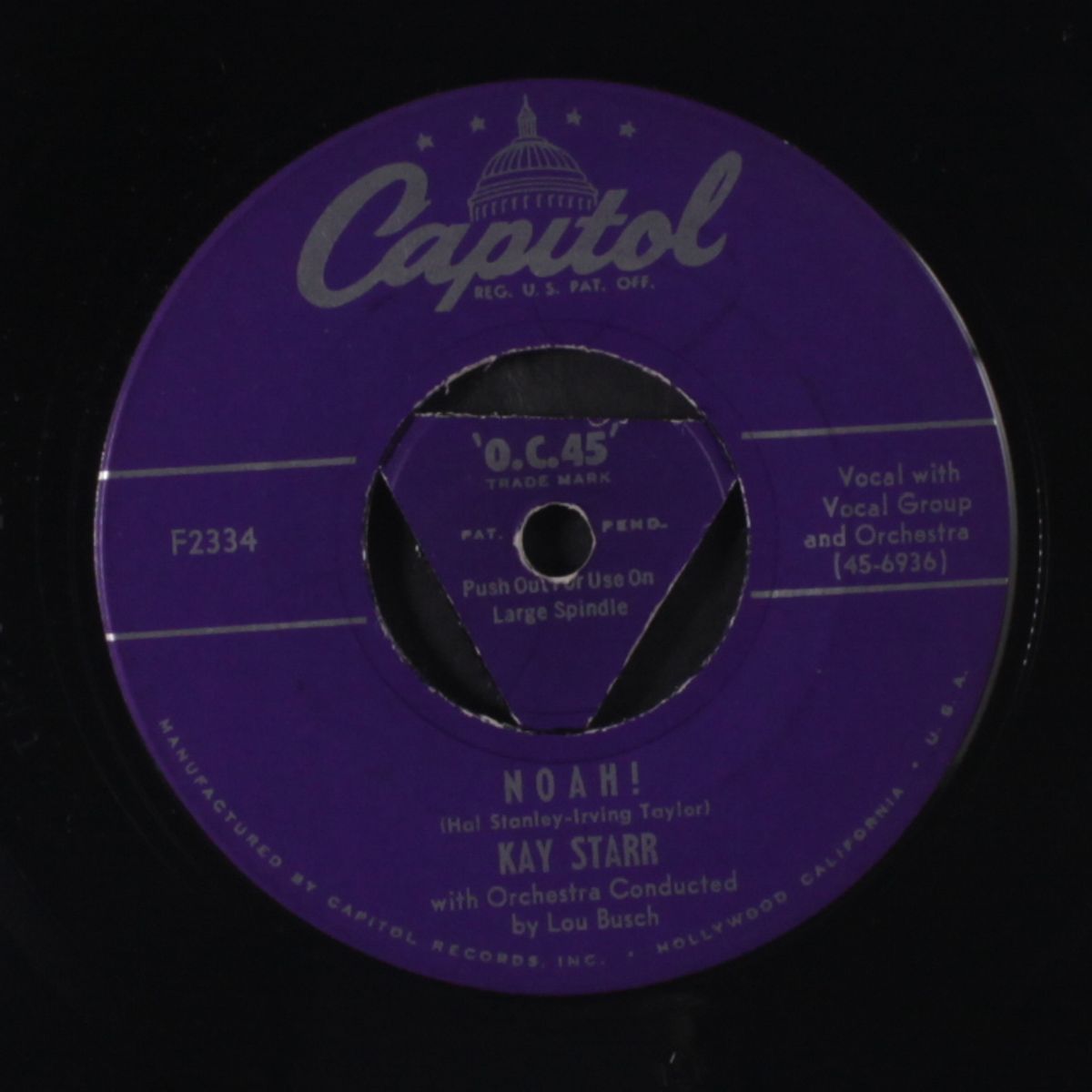 noah! / side by side by KAY STARR