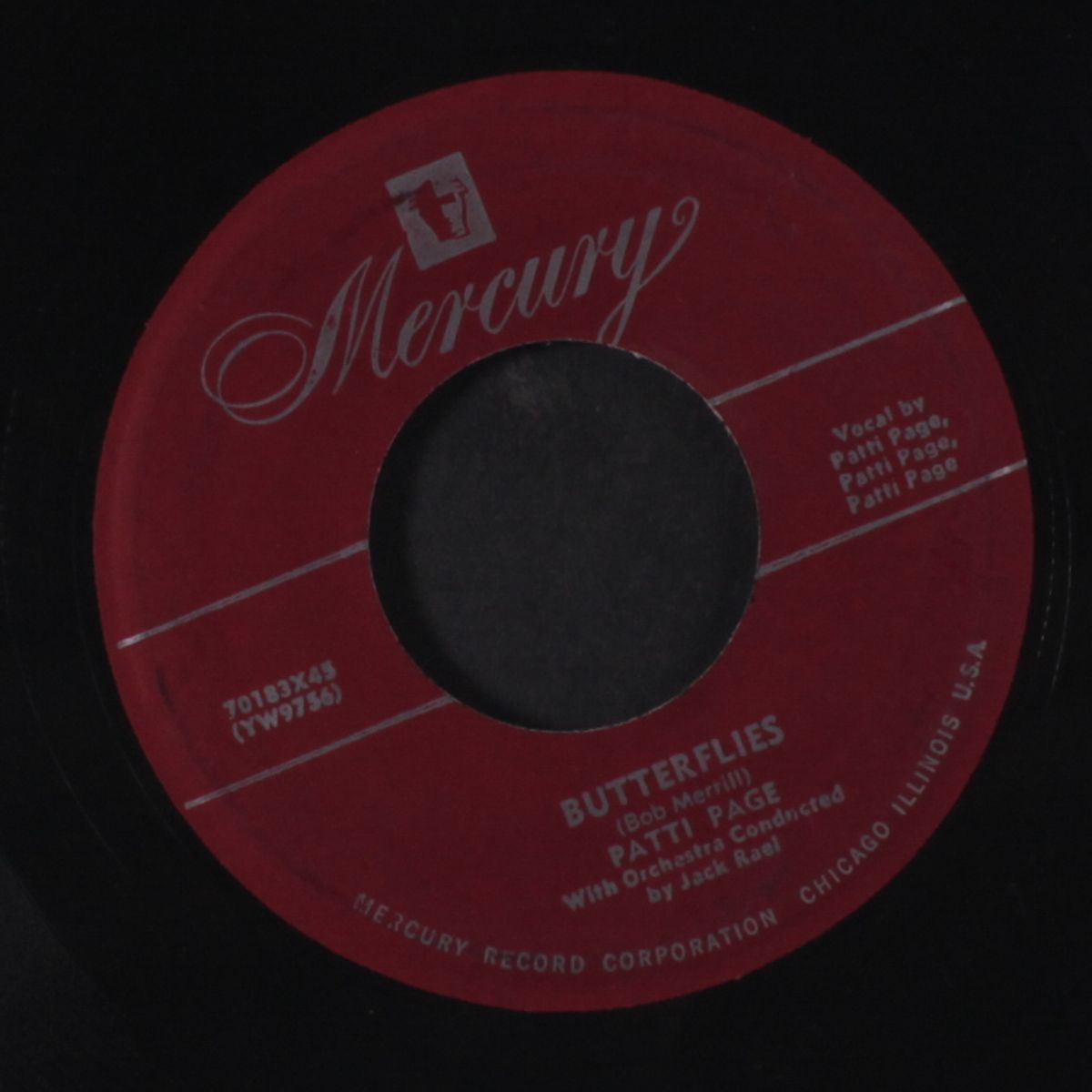 this is my song / butterflies by PATTI PAGE