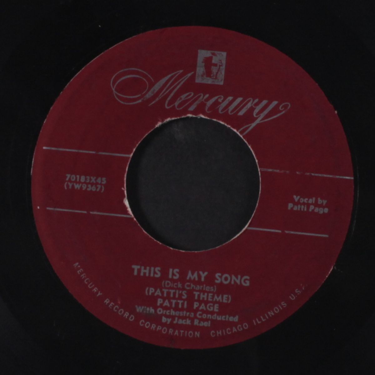 this is my song / butterflies by PATTI PAGE