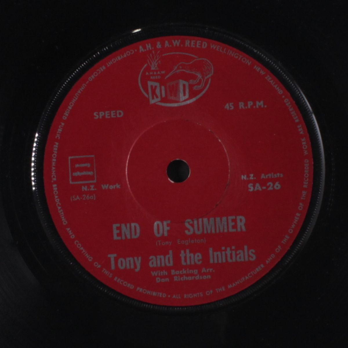 on again - off again / end of summer by TONY & INITIALS