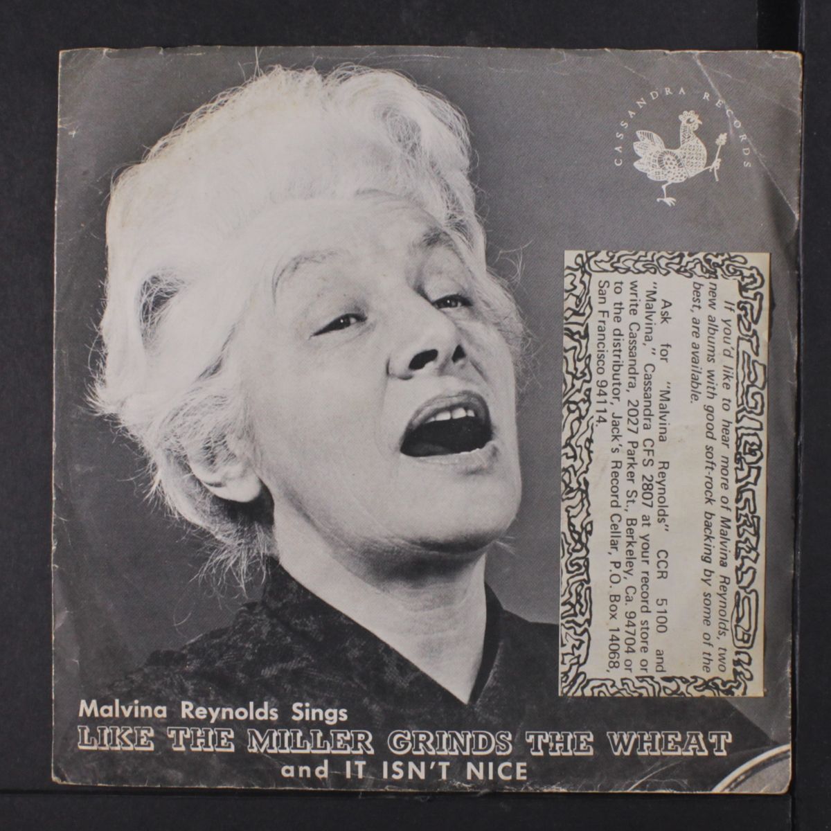 like the miller grinds the wheat / it isn't nice by MALVINA REYNOLDS