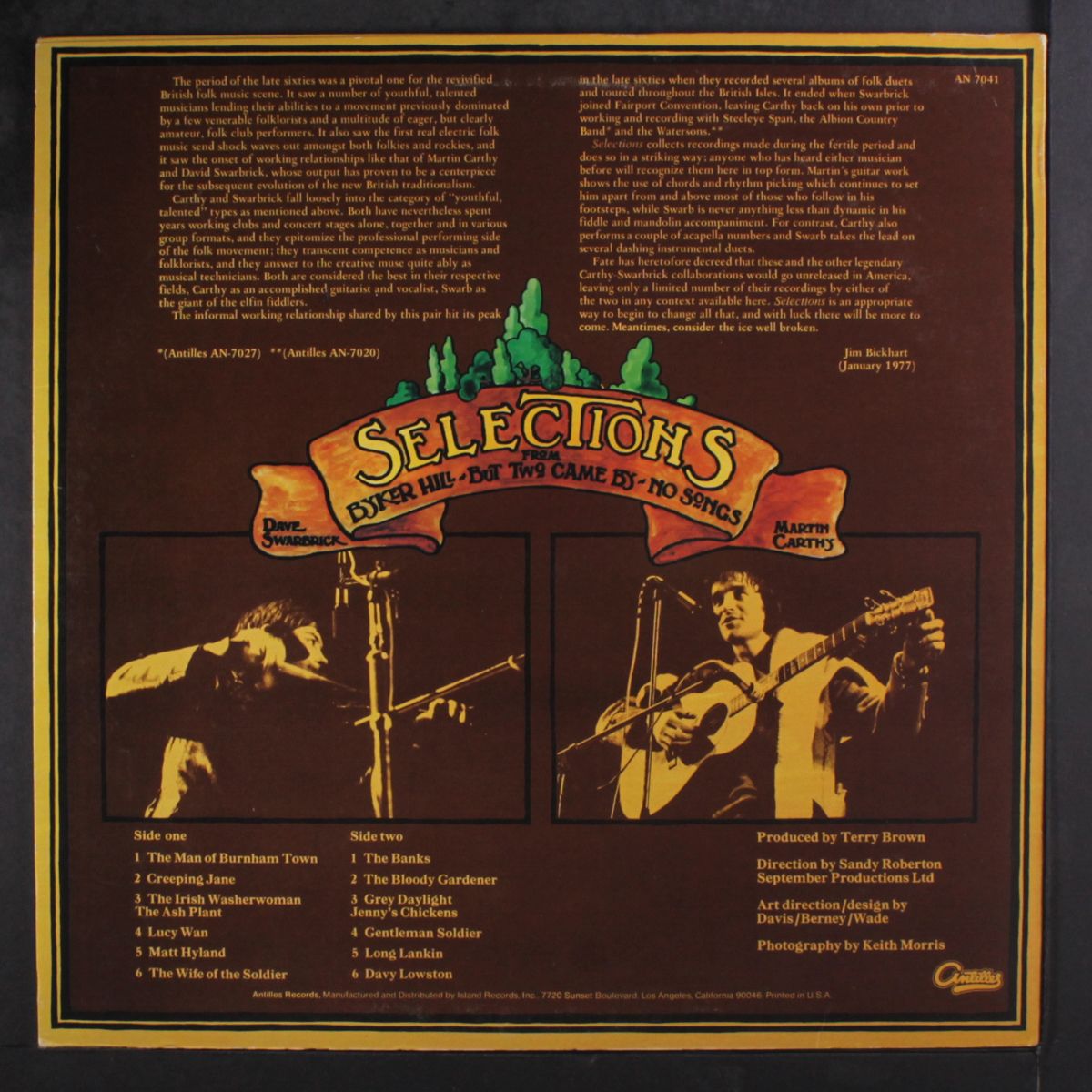 selections by MARTIN CARTHY & DAVE SWARBRICK