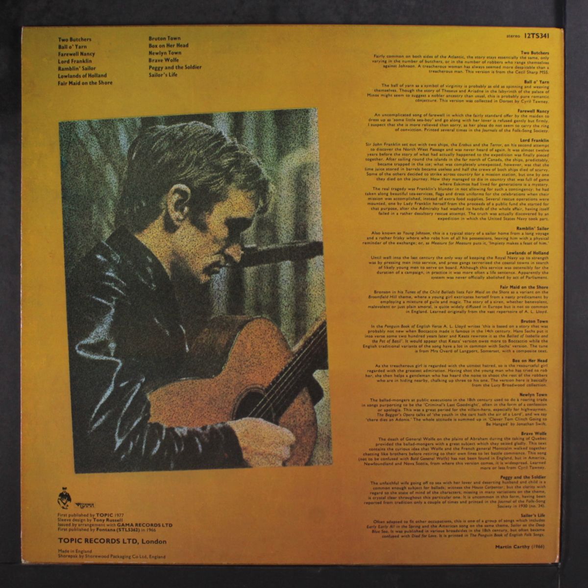second album by MARTIN CARTHY