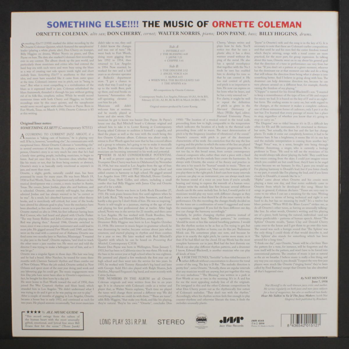 something else!!!! by ORNETTE COLEMAN