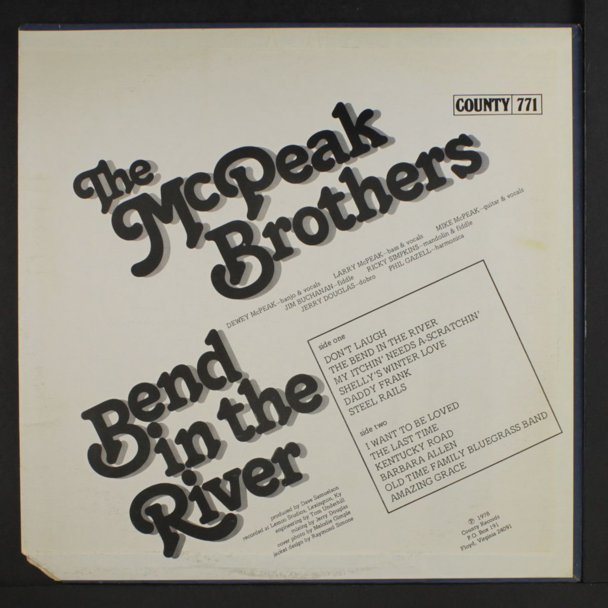 bend in the river by MCPEAK BROTHERS