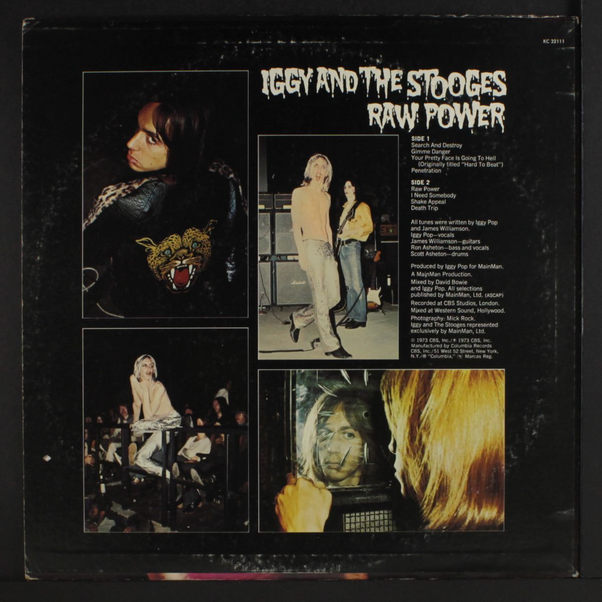 raw power by IGGY & STOOGES