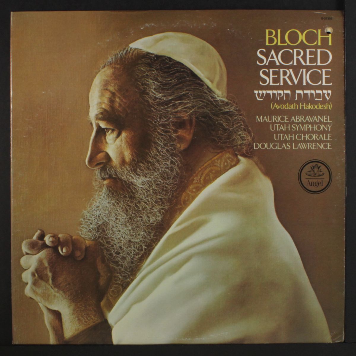 bloch: sacred service by MAURICE ABRAVANEL