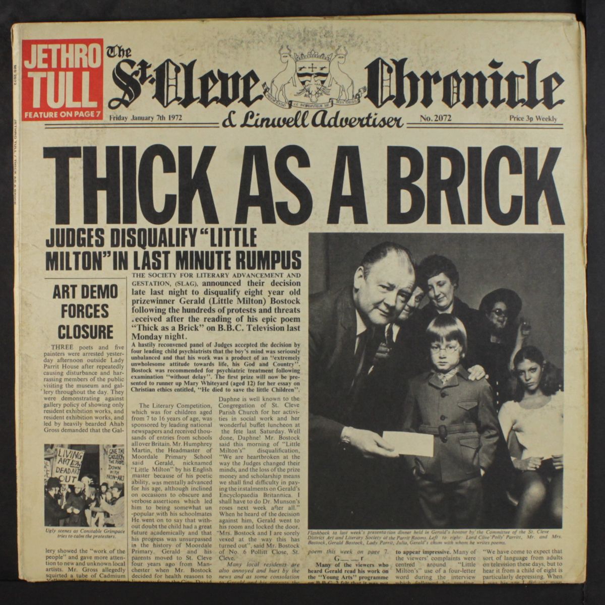 thick as a brick by JETHRO TULL