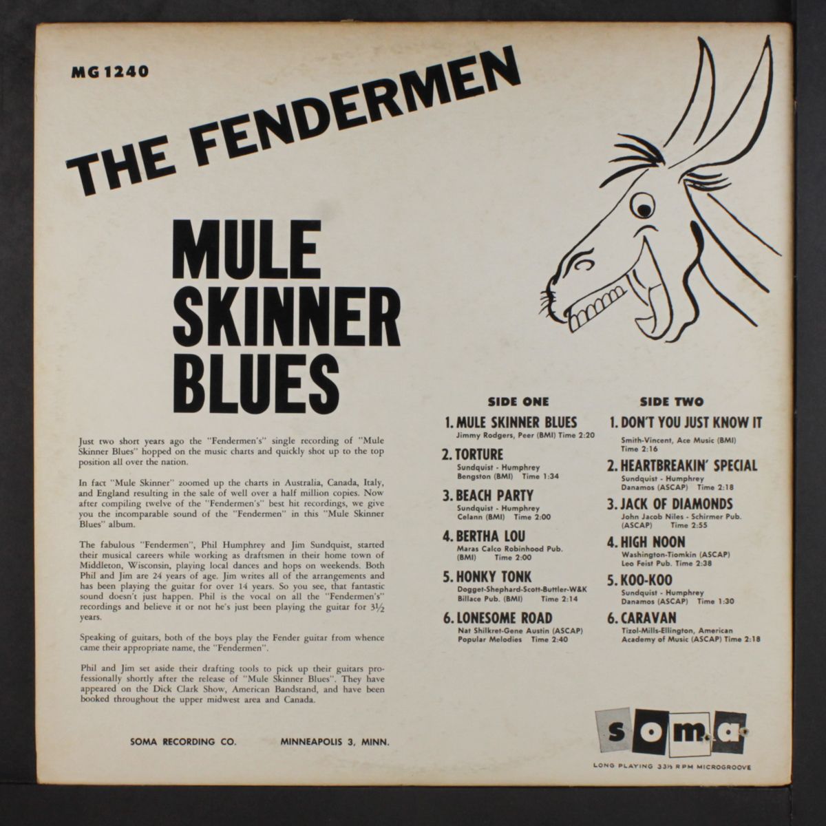 mule skinner blues by FENDERMEN