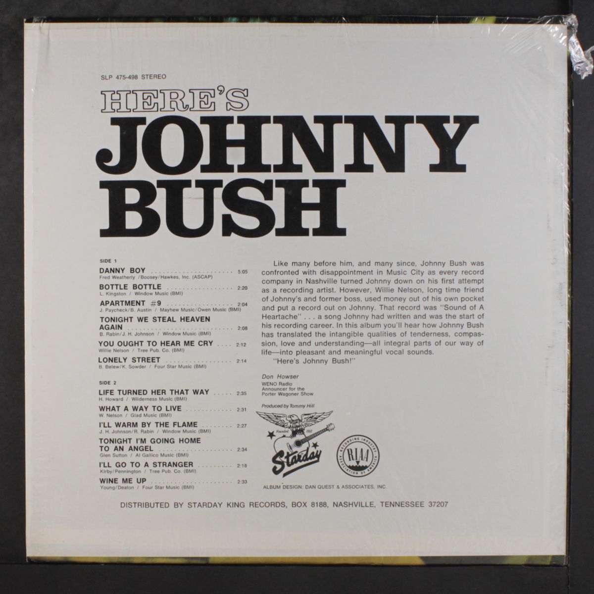 here's johnny bush by JOHNNY BUSH