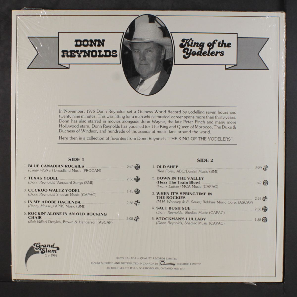 king of the yodelers by DONN REYNOLDS