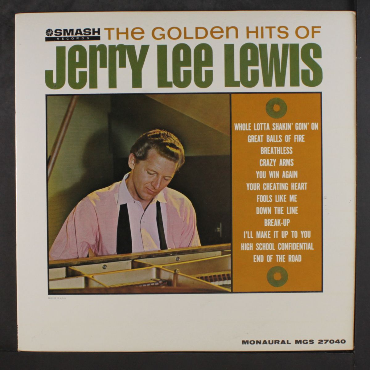 the golden hits of jerry lee lewis by JERRY LEE LEWIS