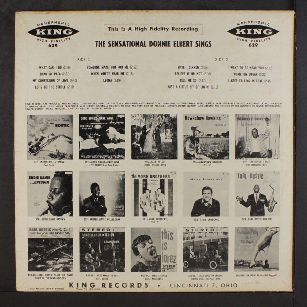 the sensational donnie elbert sings by DONNIE ELBERT
