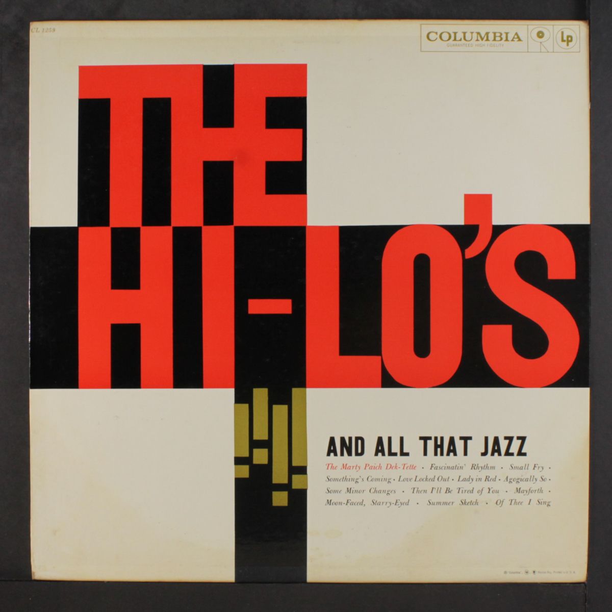 and all that jazz by HI-LO'S