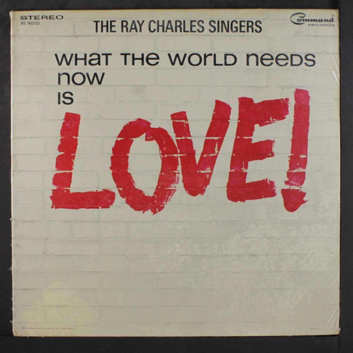 what the world needs now is love by RAY CHARLES SINGERS
