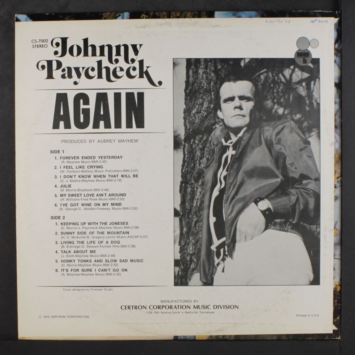 again by JOHNNY PAYCHECK