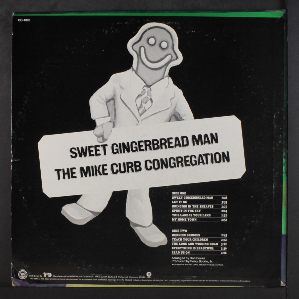 sweet gingerbread man by MIKE CURB CONGREGATION