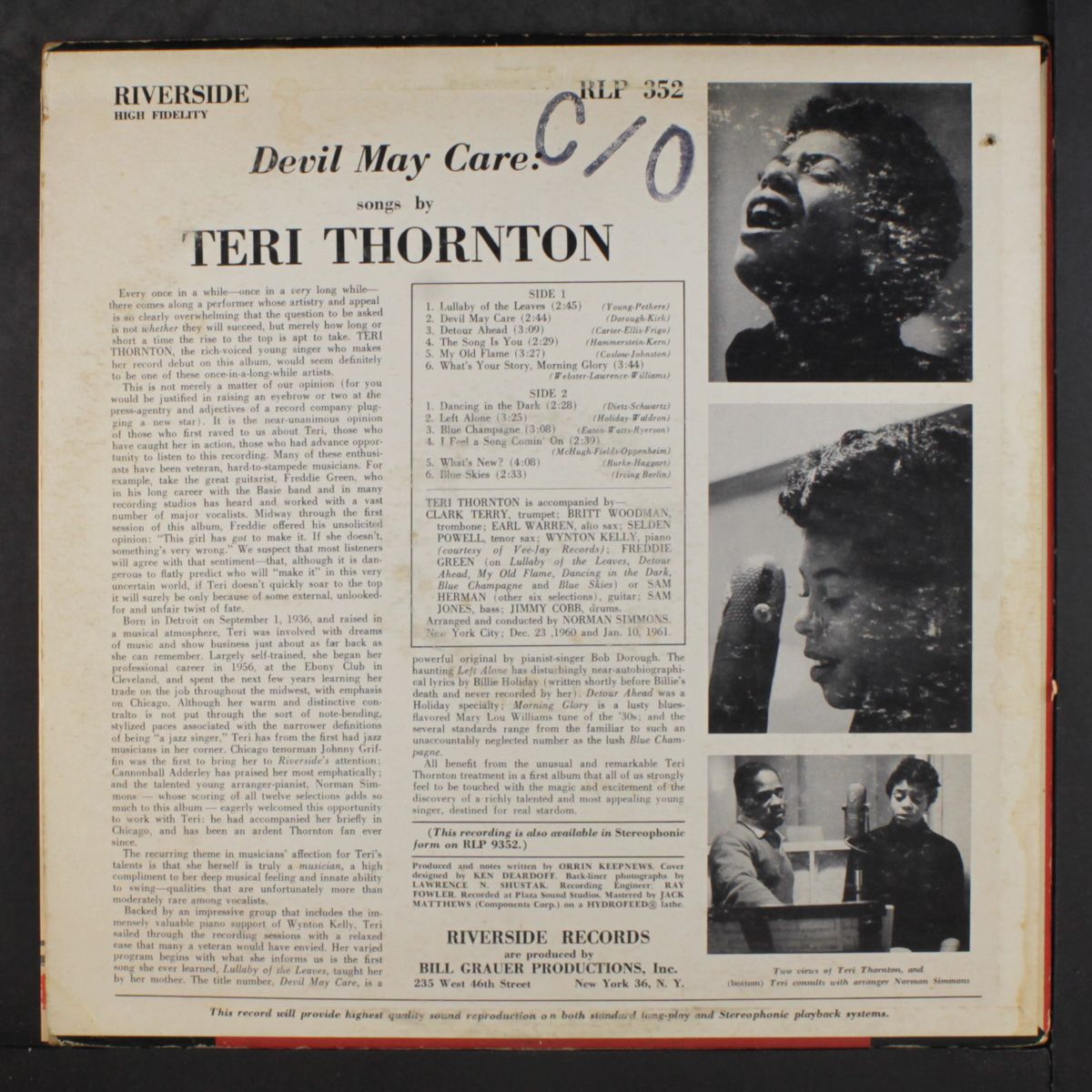 devil may care by TERI THORNTON