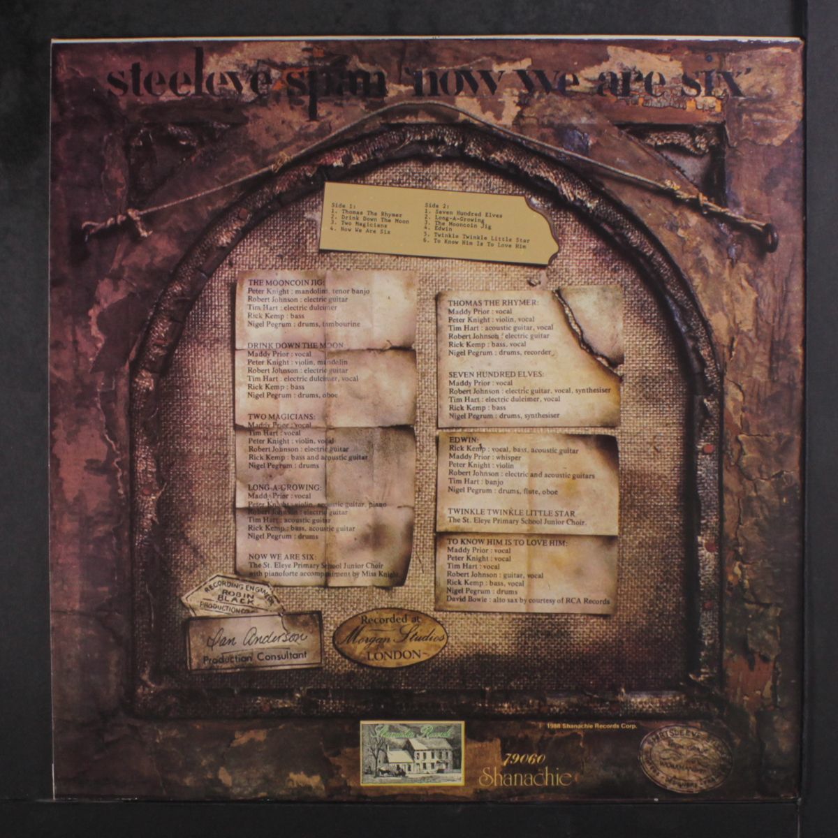 now we are six by STEELEYE SPAN