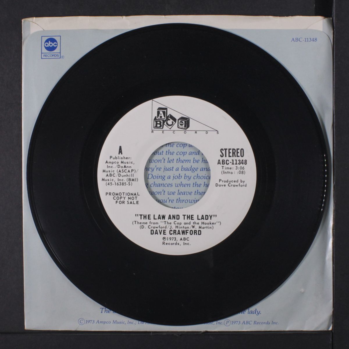 the law and the lady / mono by DAVE CRAWFORD