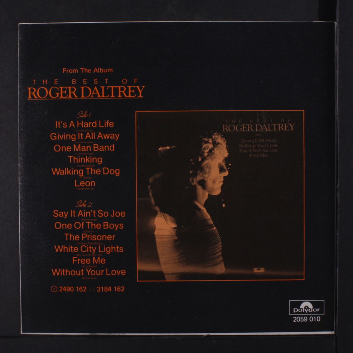 giving it all away / the way of the world by ROGER DALTREY
