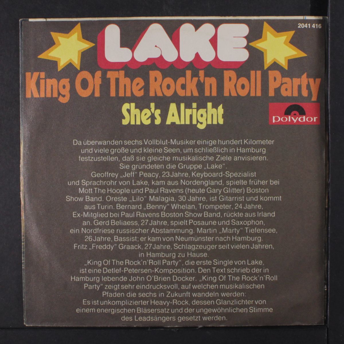 king of the rock'n roll party by LAKE