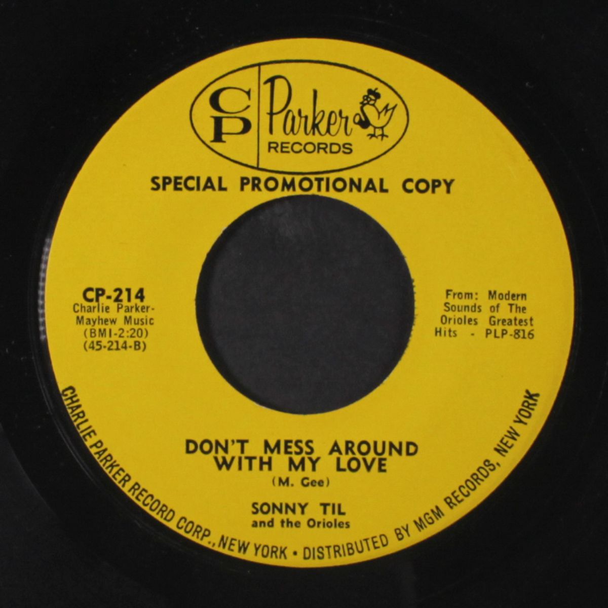 don't mess around with my love / what are you doing new year's eve by SONNY TIL & ORIOLES