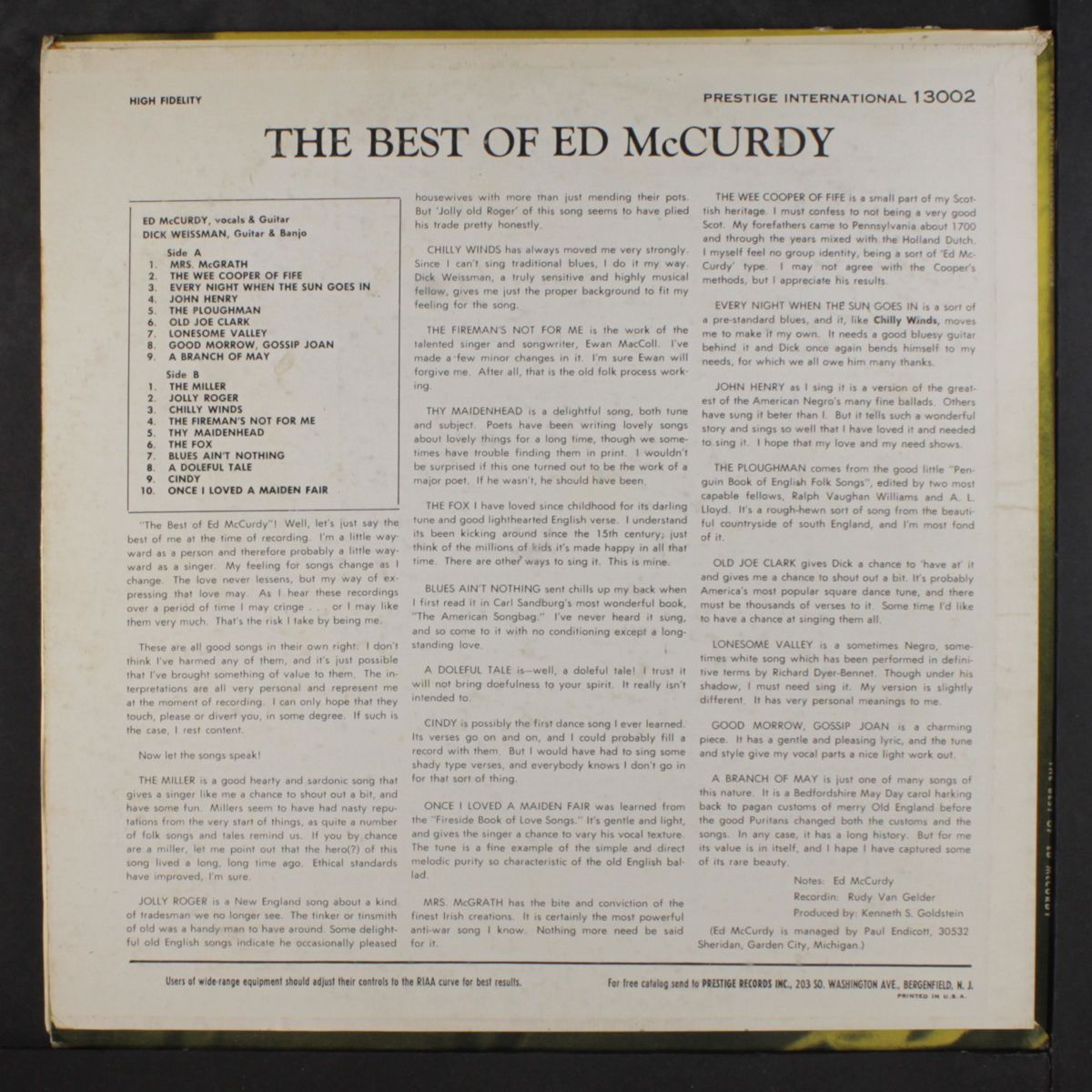 best of by ED MCCURDY
