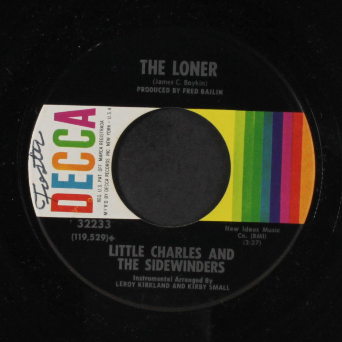 the loner / instrumental by LITTLE CHARLES & THE SIDEWINDERS