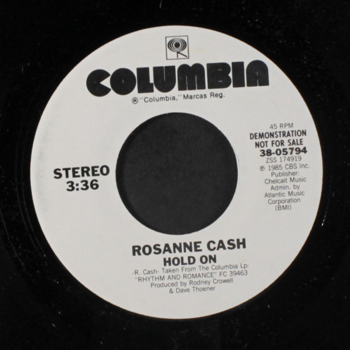 hold on / same by ROSANNE CASH