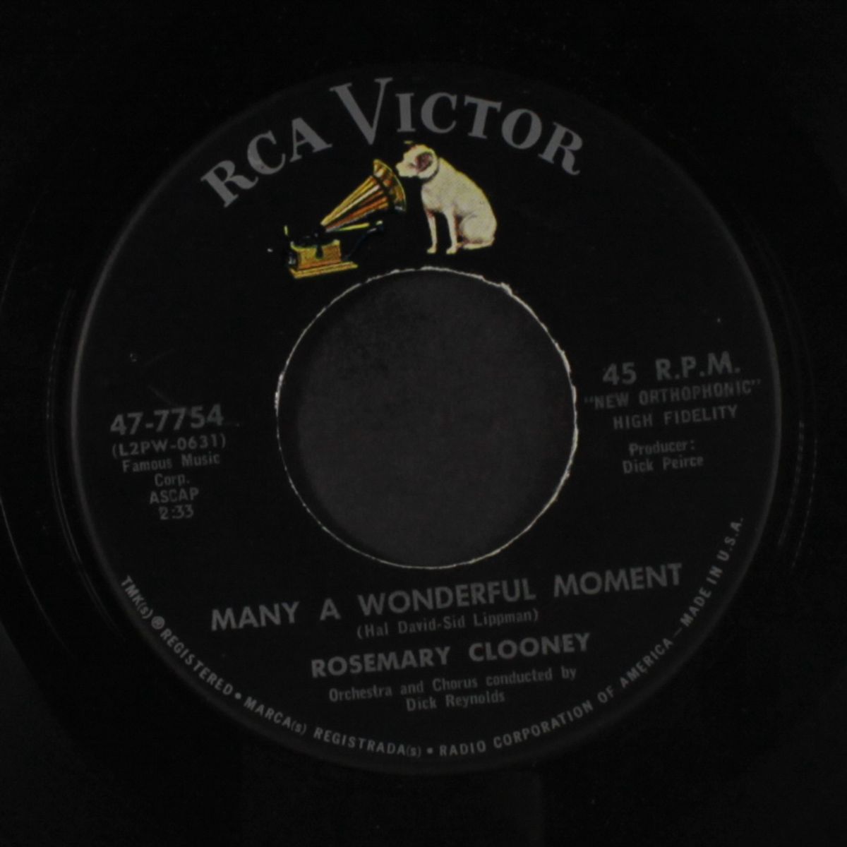many a wonderful moment / vaya vaya by ROSEMARY CLOONEY