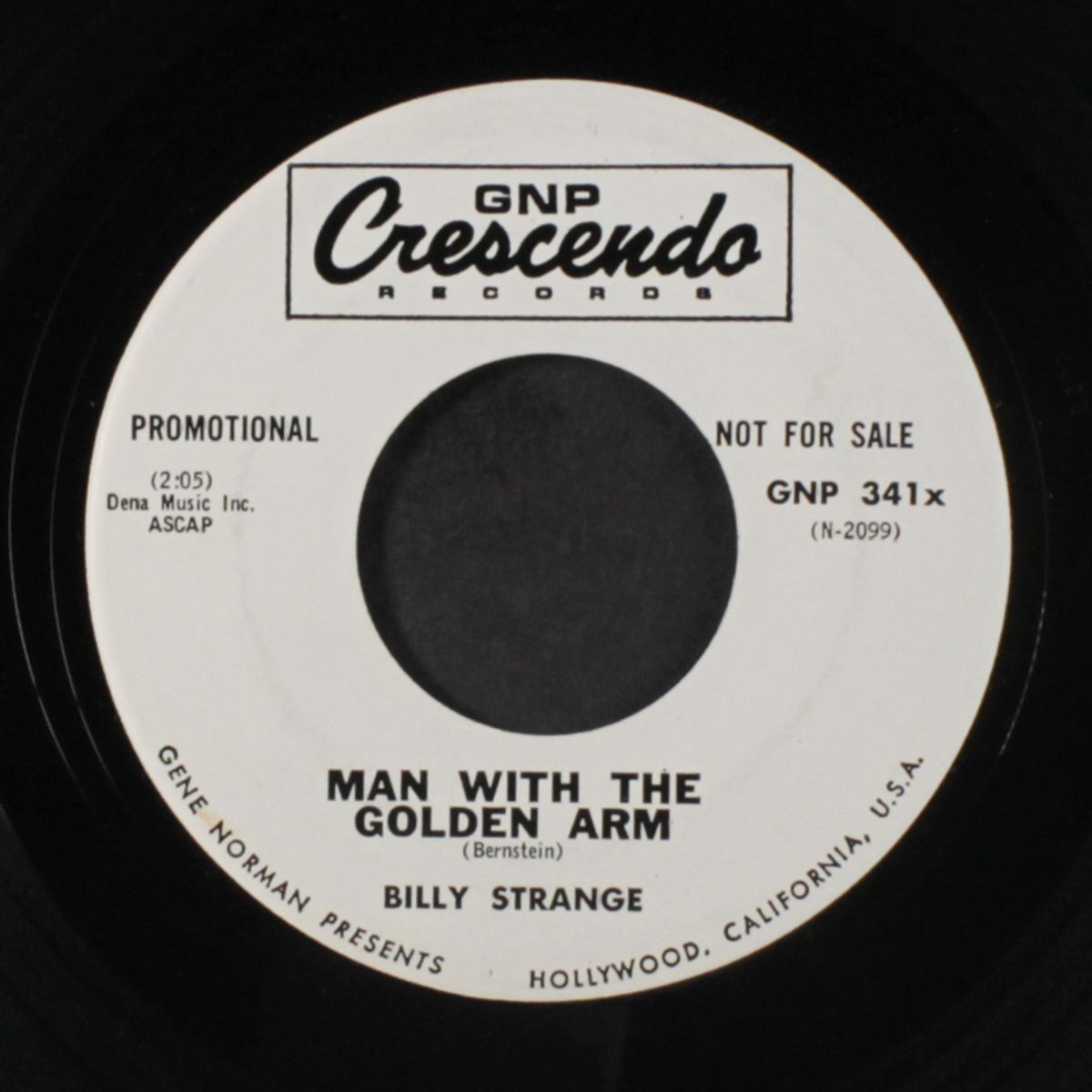 raunchy / man with the golden arm by BILLY STRANGE