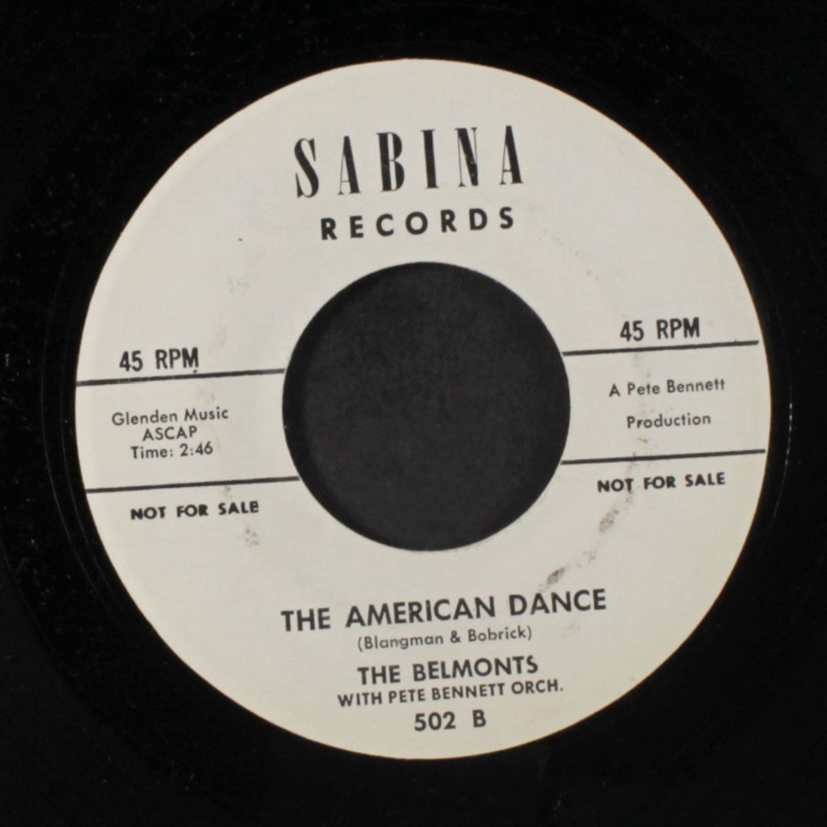 i need someone / the american dance by BELMONTS
