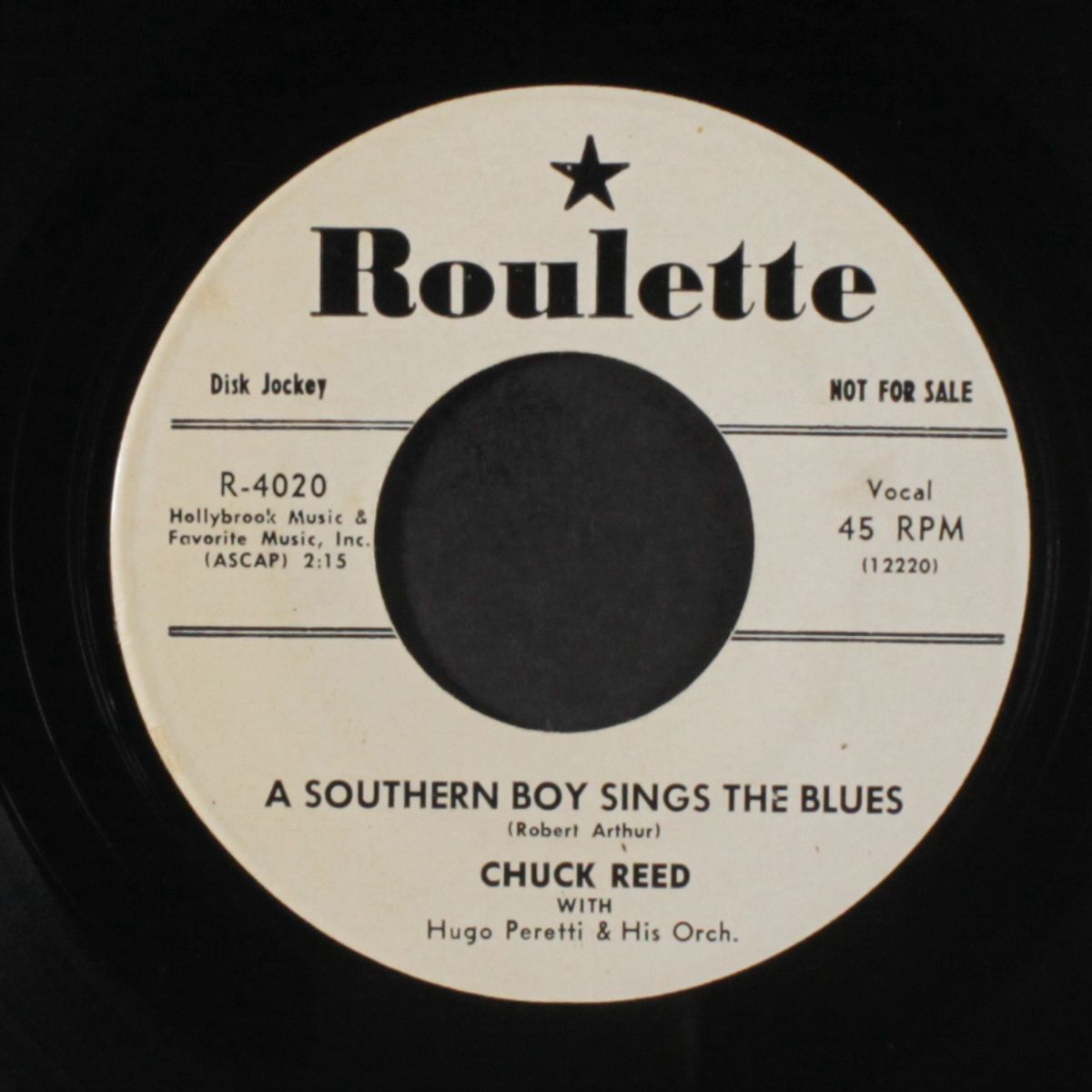 a southern boy sings the blues / sugar corsage by CHUCK REED